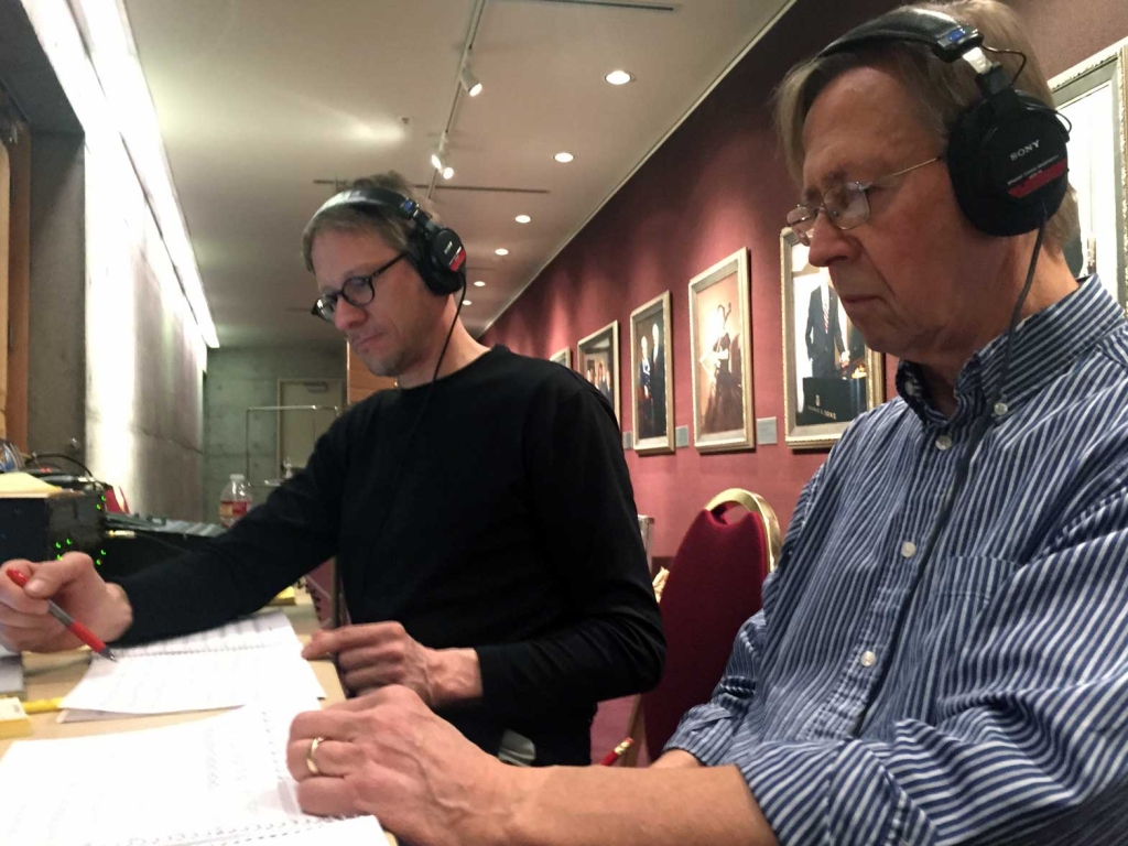 Mark Morette and David Maslanka