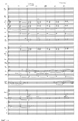 Concerto for Trombone and Wind Ensemble 00 Score 20