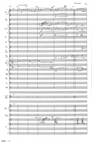 Concerto for Trombone and Wind Ensemble 00 Score 35