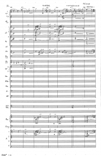 Concerto for Trombone and Wind Ensemble 00 Score 36