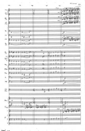 Concerto for Trombone and Wind Ensemble 00 Score 43