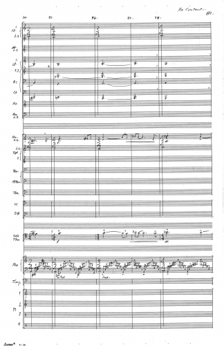 Concerto for Trombone and Wind Ensemble 00 Score 85