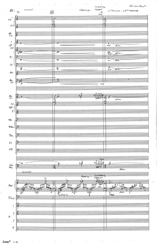 Concerto for Trombone and Wind Ensemble 00 Score 86