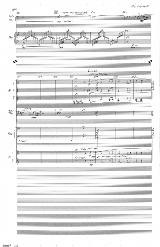 Concerto for Trombone and Wind Ensemble 00 Score 88