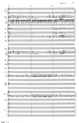 Concerto for Trombone and Wind Ensemble 00 Score 9