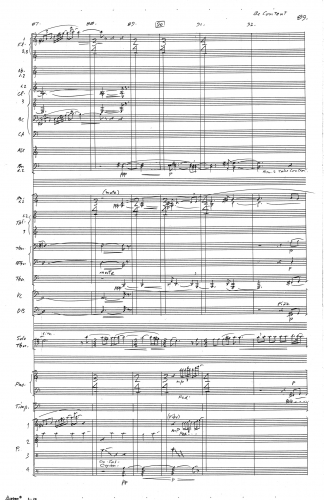 Concerto for Trombone and Wind Ensemble 00 Score 93