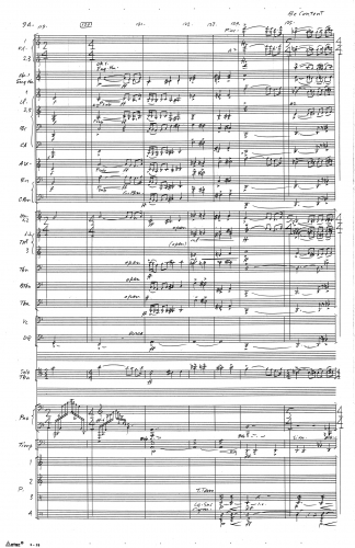 Concerto for Trombone and Wind Ensemble 00 Score 98