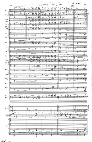Concerto for Trombone and Wind Ensemble 00 Score 99